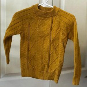 Yellow Knitted Sweater